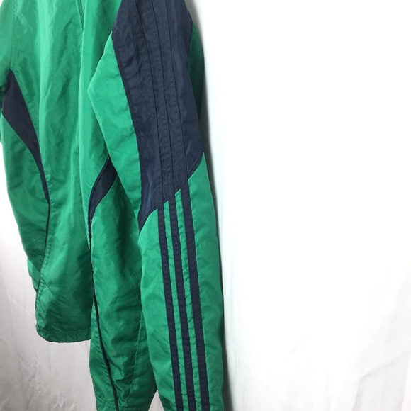 Vintage ADIDAS Small  Windbreaker Jacket Green #G3 - Picture 5 of 7